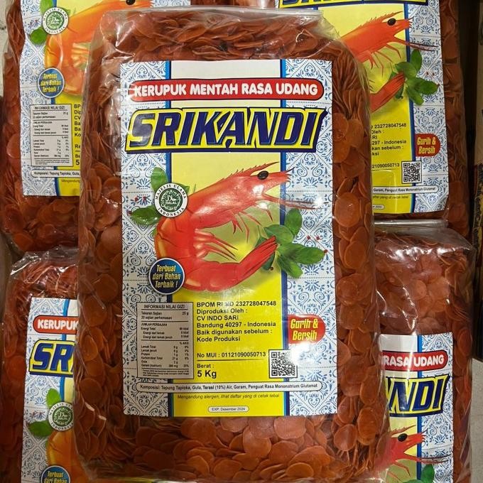 

Promo Kerupuk / Krupuk Udang Srikandi 1 Bal 5 Kg (Mentah)