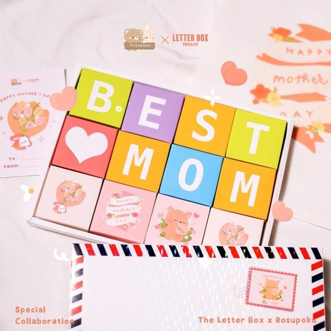 

Kado Mothers day Chocolate - Letter box X Rosupoku 4x3