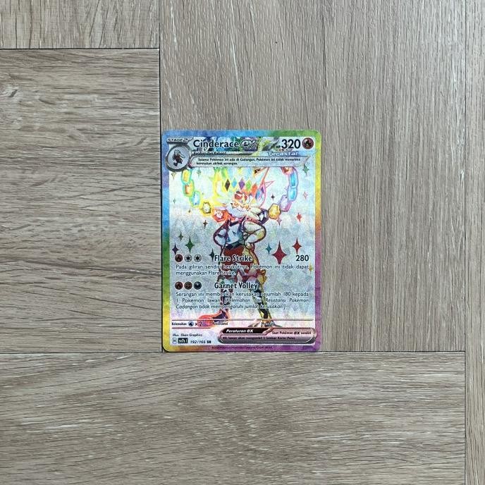 Promo Kartu Pokemon Indonesia Cinderace Ex Sr Sv7S