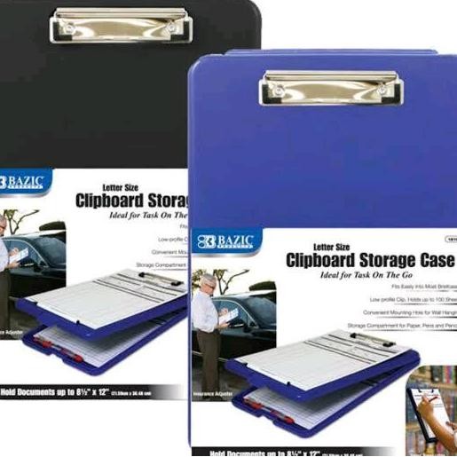 

Bazic 1810 ClipboardStorageCasePapanJalanUjianBentukTas Original