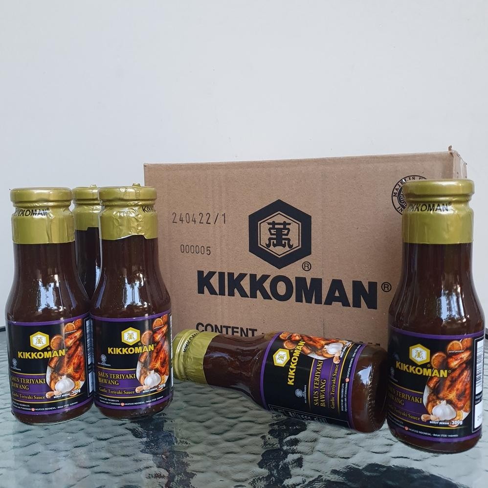 

Fx-4 Kikkoman Garlic Teriyaki Halal Sauce / Saus Teriyaki Bawang Halal 300Gr Kc