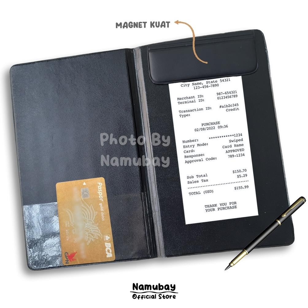 

Ukd- Cover Bill Holder Restaurant / Tempat Bill Restoran
