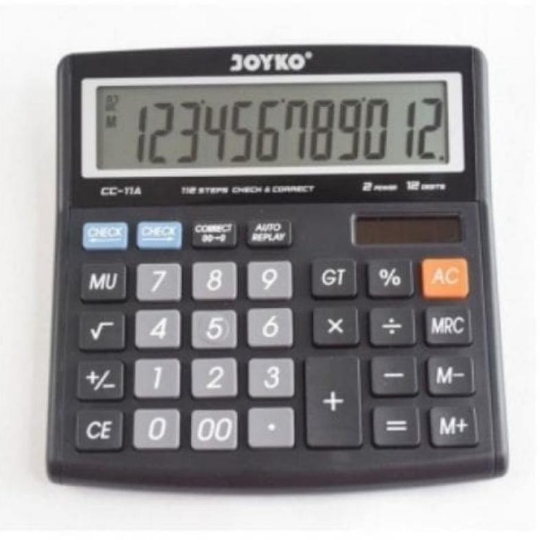 

Ex45 Kalkulator Joyko Cc 11A - Calculator Check & Correct (Bisa Cek Ulang) Premium