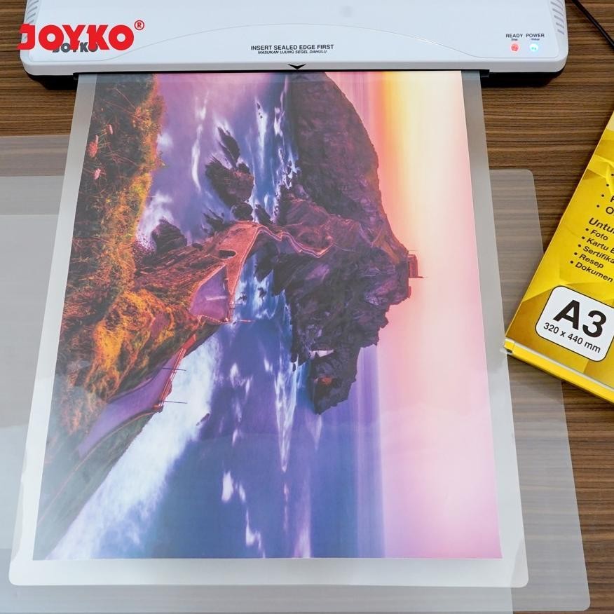 

Qig-1722 Plastik Laminating Film A3 Joyko Ukuran A3 ( Isi 100 Set ) Lf100-3244 Sale