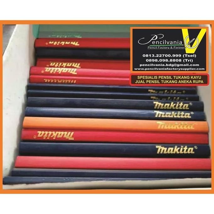 

Terbaru PENSIL TUKANG 1 Gross , Pensil Tukang Bangunan, Pensil Tukang Makita