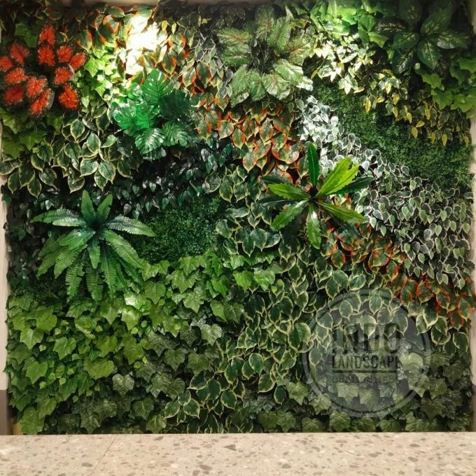 New Vertical Garden Sintetis Hiasan Dinding Taman Vertikal Garden