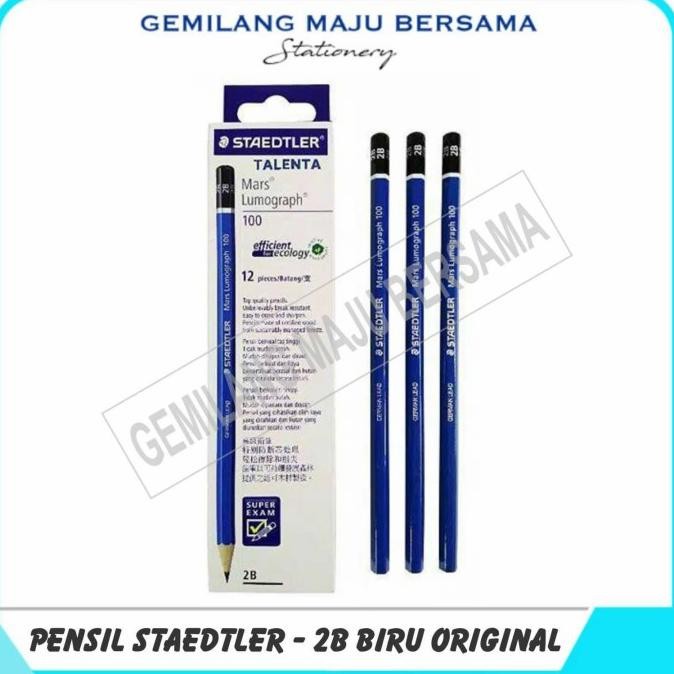 

Terbaru Pencil Pensil Staedtler 2b (Harga 1 Box = 12 Pcs)