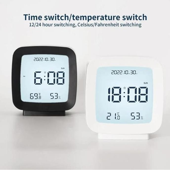 

JD-2286 Jam Meja Digital Fitur Kalender Suhu Kelembapan Ruang Jam Meja Alarm Snooze Design Mewah dan Unik HFS