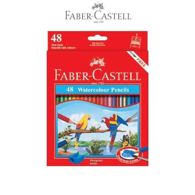 

Terbaru Pensil Warna Faber Castell 48 Watercolour / Free Kuas dan Rautan