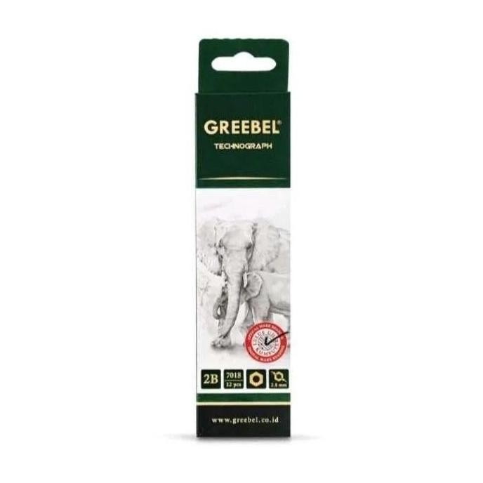 

Terbaru [PACK] Graphite Pencil / Pensil Gambar 2B - Greebel Technograph 7018