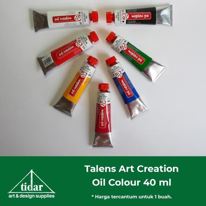

TERMURAH - Royal Talens Art Creation Oil Colour / Color 40 ml - Cat Minyak #1