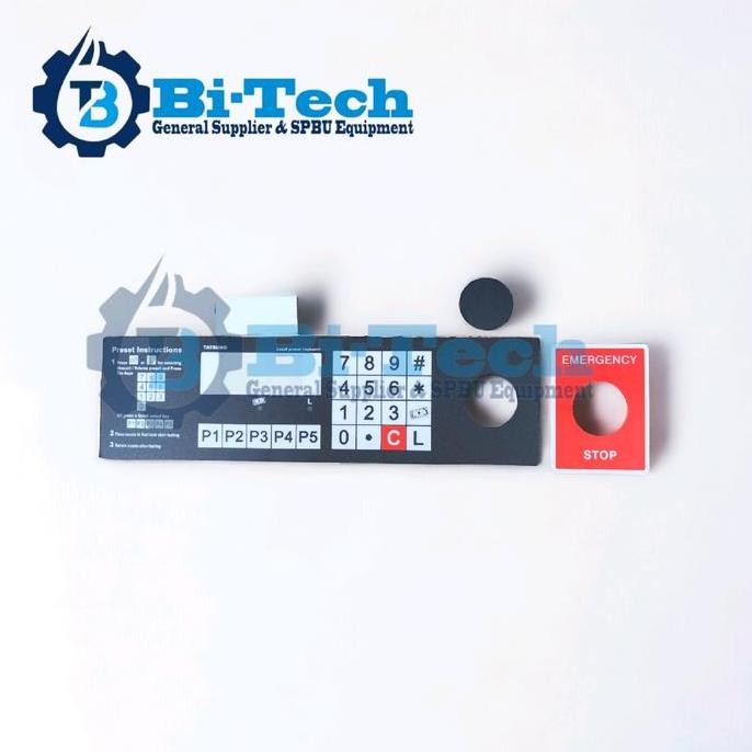 

STIKER KEYPAD TATSUNO SPBU STIKER KIPET DISPENSER TATSUNO SPBU SINTETIS STICKER PAPER STOK TERBATAS