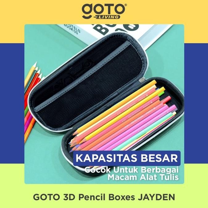 

Terbaru Goto Jayden Kotak Pensil Anak Tempat Alat Tulis 3D Karakter Timbul