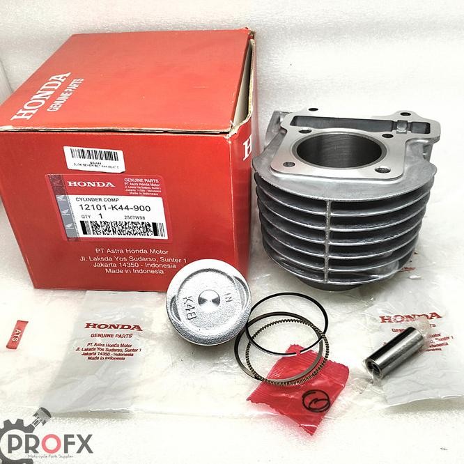 Blok Seher Kit Piston Ring Beat Esp, Scoopy Esp Vario 110 Fi K44 Ori