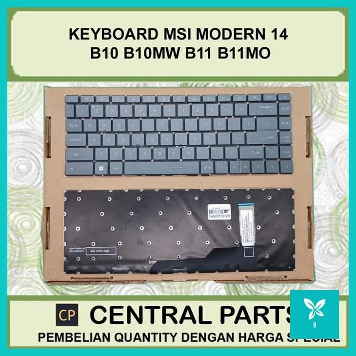 | CNP | Keyboard MSI Modern 14 B10 B10mw B11mo B11