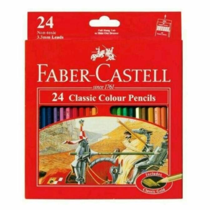 

Terbaru Pensil Warna FABER CASTELL 24 Classic Colour Pencils