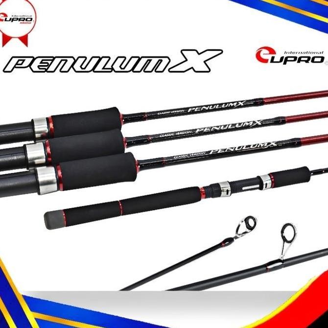 Joran Pancing Spinning Eupro Penulum X 168Cm - 198Cm Carbon Joran Pancing Kolam Galatama Dan Casting