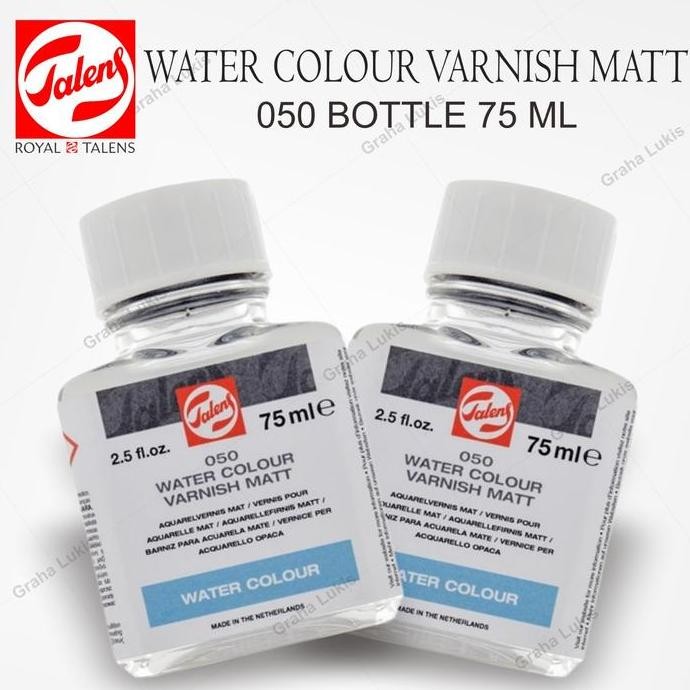 

NEW TALENS WATER COLOUR VARNISH MATT 75ML