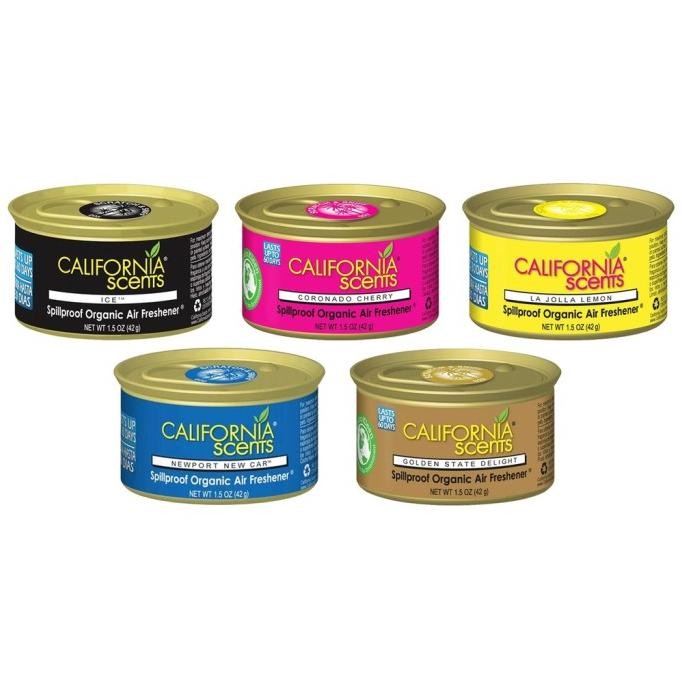 TERBARU - Pewangi Pengharum Parfum Mobil California Scents Kaleng Original