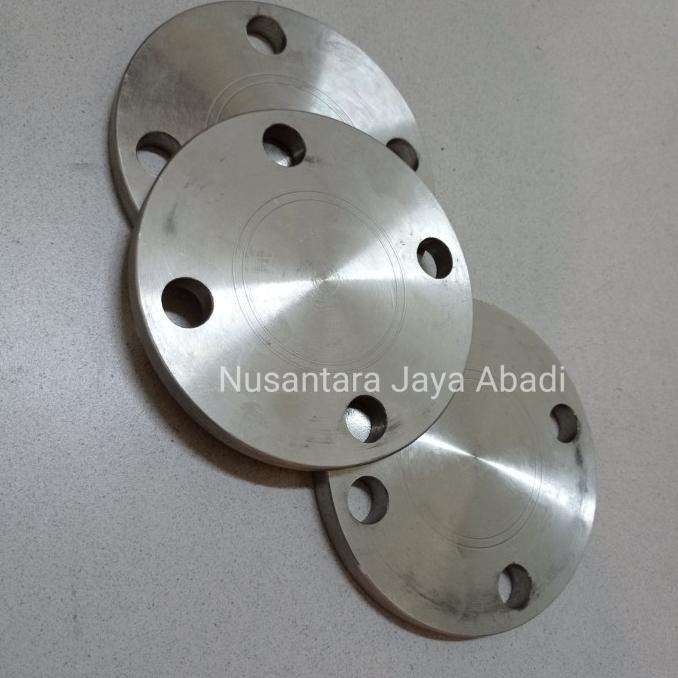 Blind Flange - Flange Buta Stainless SS 304 JIS 10K 2 Inchi