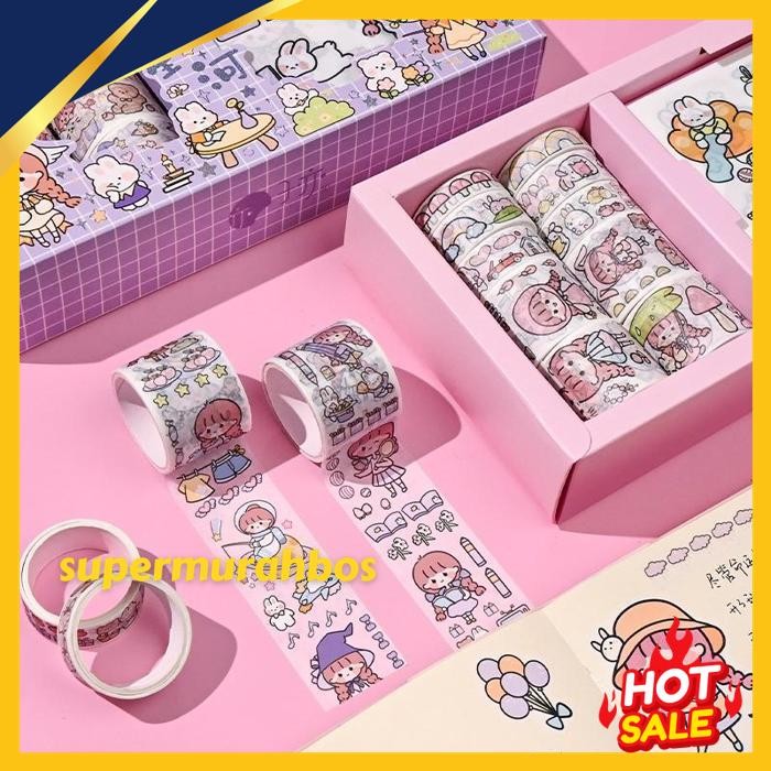 

PAOPAO STIKER QUALITY CUTE BOX 1 SET IMPORT PREMIUM 10 X 10 KTER KARTUN LUCU DAN ROLL STIKER TERMURAH !!