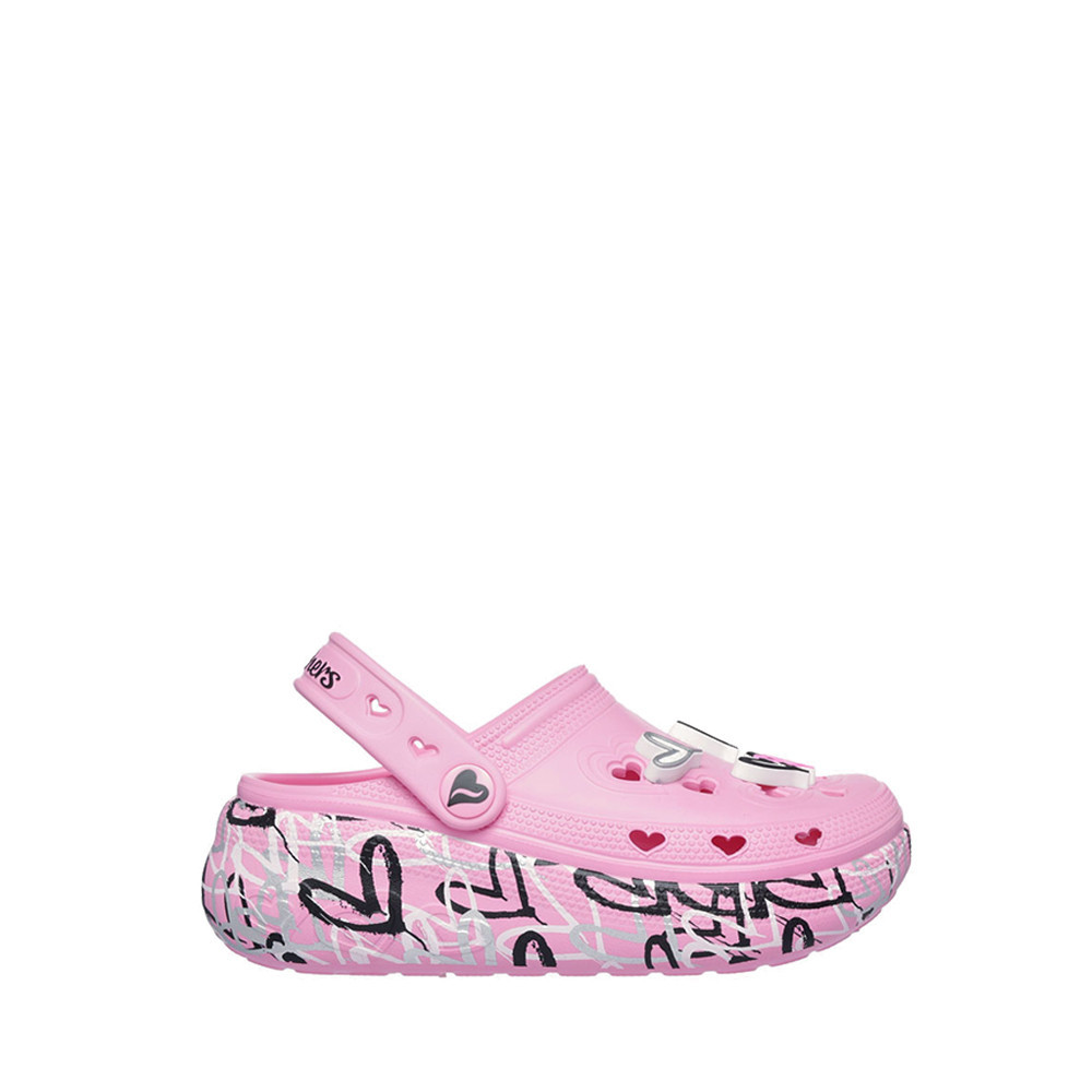 Skechers Cutie Pops - Love Pop's Lifestyle Girls Shoes - Pink