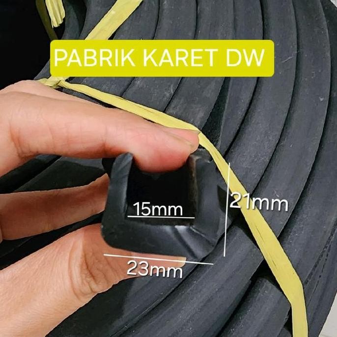 Terlaris Karet List U Jepit Kaca 15 Mm Karet Lis U Jepit Plat 15Mm Meteran