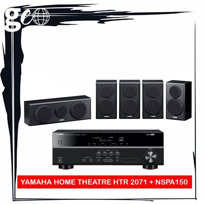 Terlaris Yamaha Htr2071 Nspa150 / Htr 2071 Ns Pa 150 / Nspa 150 Home Theater