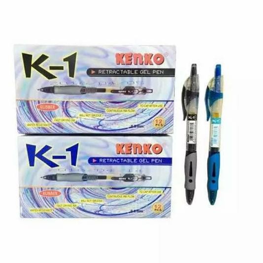 

Tersedia Pulpen Gel Pen Kenko K-1 Hitam-Biru ( 12 Pcs )