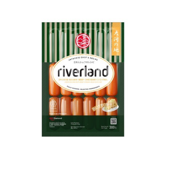 

RIVERLAND SMOKED ARABIKI BEEF CHEDDAR COCKTAIL 300 GR