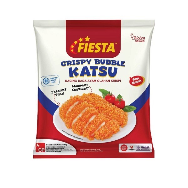 

FIESTA CHICKEN CRISPY BUBBLE KATSU 400 GR