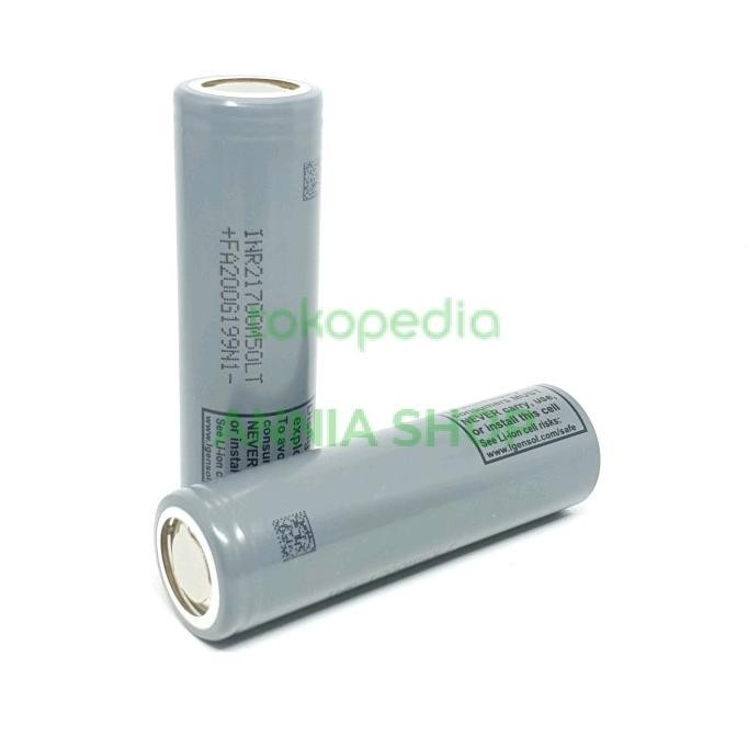 Terlaris Lg M50Lt Baterai 21700 5000Mah 15A High Drain Senter Led Inr21700M50Lt