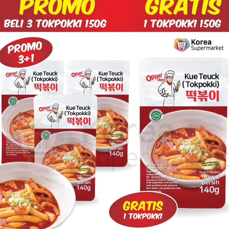 

Beli 3 Grati 1 Paet Tteoboi Topoi Topoi 100G Au 50G