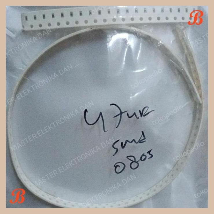 [MRD] 7049 KAPASITOR ELCO TANTALUM 47UF 47 UF 476J 476 6V SMD TEMPEL 0805