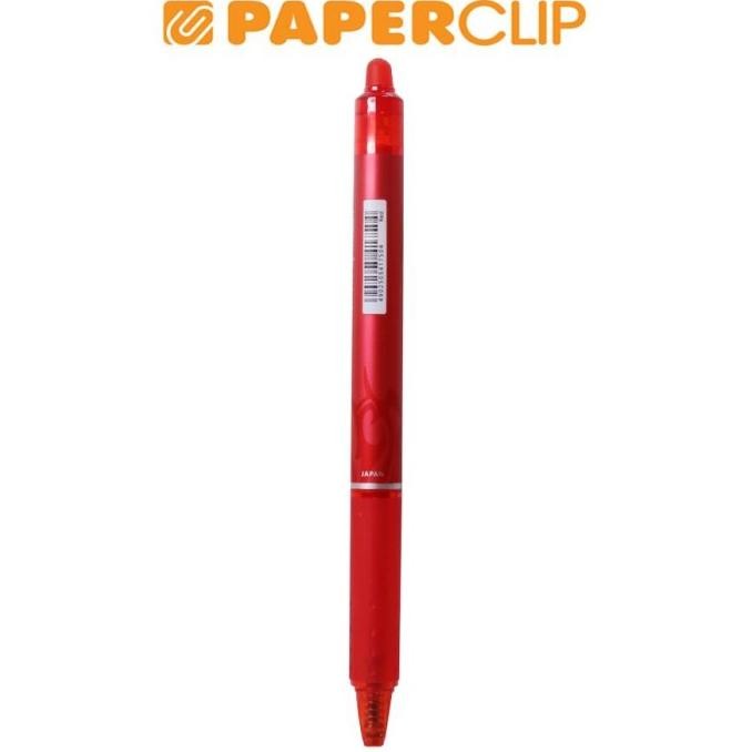 

Tersedia Pulpen / Pen Pilot Frixion Clic Blrt-07 Red
