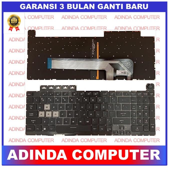 Keyboard Asus TUF A15 FX506 FX506HC FX506I FX506IH FX506II Backlight