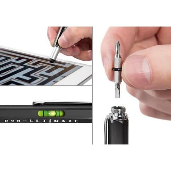 

Tersedia Pulpen Pen Ultimate 7 In 1 Edc Penggaris Stylus Obeng Mekanik Teknik