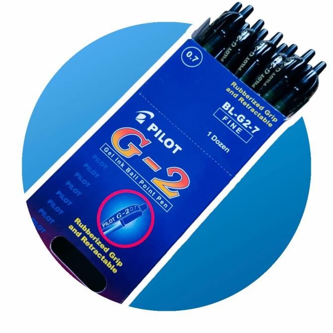 

Tersedia Pulpen Pilot Gel G2 / Pen Pilot Bl-G2 0.5/0.7 (12Pcs)