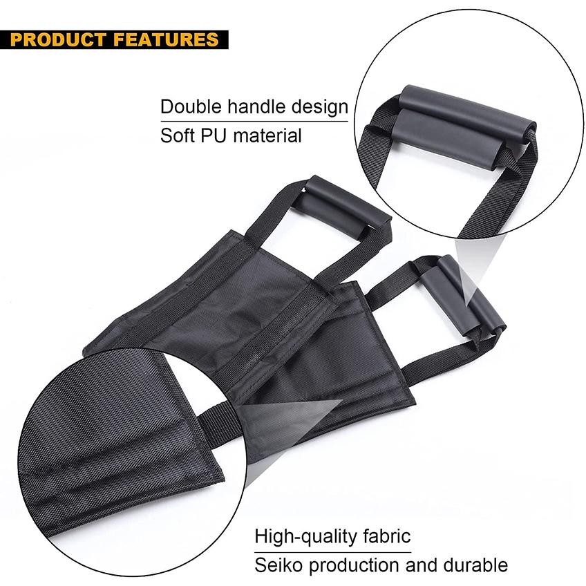 

Premium Sos Transfer Pasien Sling Belt Kursi Roda Lansia Pasien - Hitam High Quality