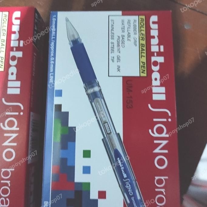 

Tersedia Pulpen Uniball Signo Um 153
