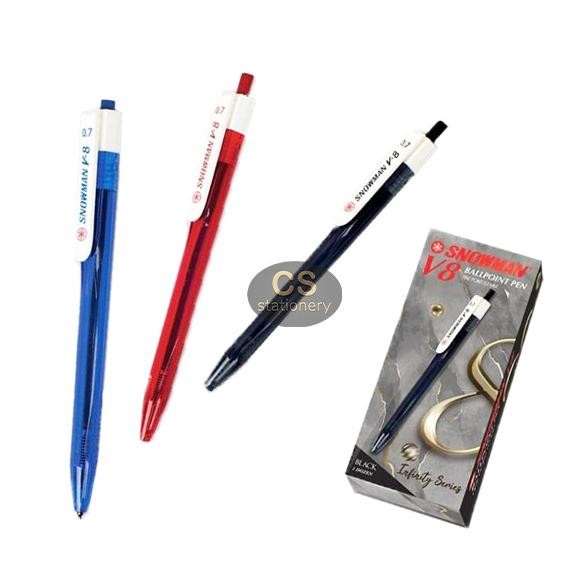 

Tersedia Bolpen / Ballpoint / Pulpen / Pen Snowman V8