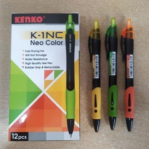 

Tersedia Pulpen Kenko K-1 K1 Nc [Lusin] Hitam