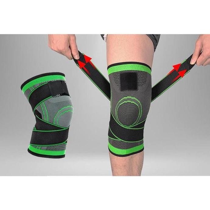 Deker Lutut  Pelindung Lutut Olahraga Pengaman Knee Pad Elbow Support Size L ,Xl ,Xxl