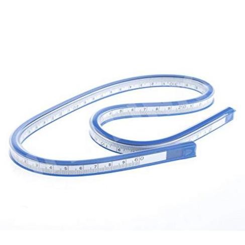 

siap kirim flexible curve ruler - penggaris jahit lengkung flexible ct-60