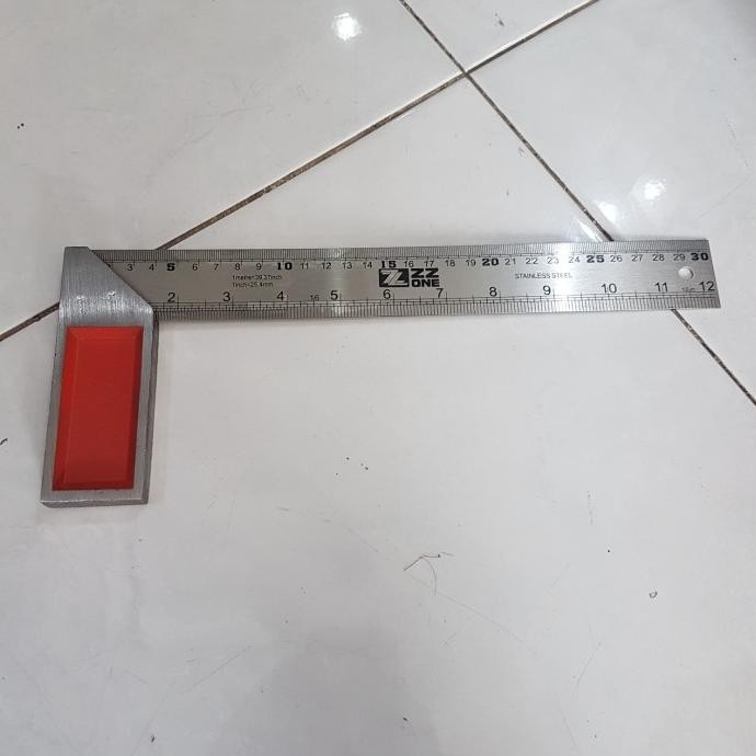 

siap kirim zzone penggaris siku 30cm siku tukang 30 cm