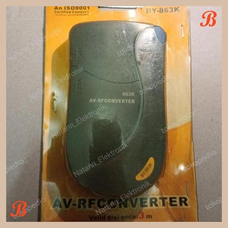 [MRD] 5273 AV-RF AV TO RF CONVERTER DVD STB AUDIO VIDEO KE ANTENA TV ANALOG