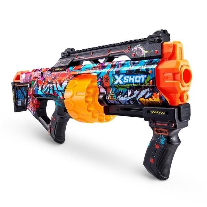 Murah Blaster X-Shot Skins Last Stand dengan Kapasitas Laras 14 Dart - Game Non COD