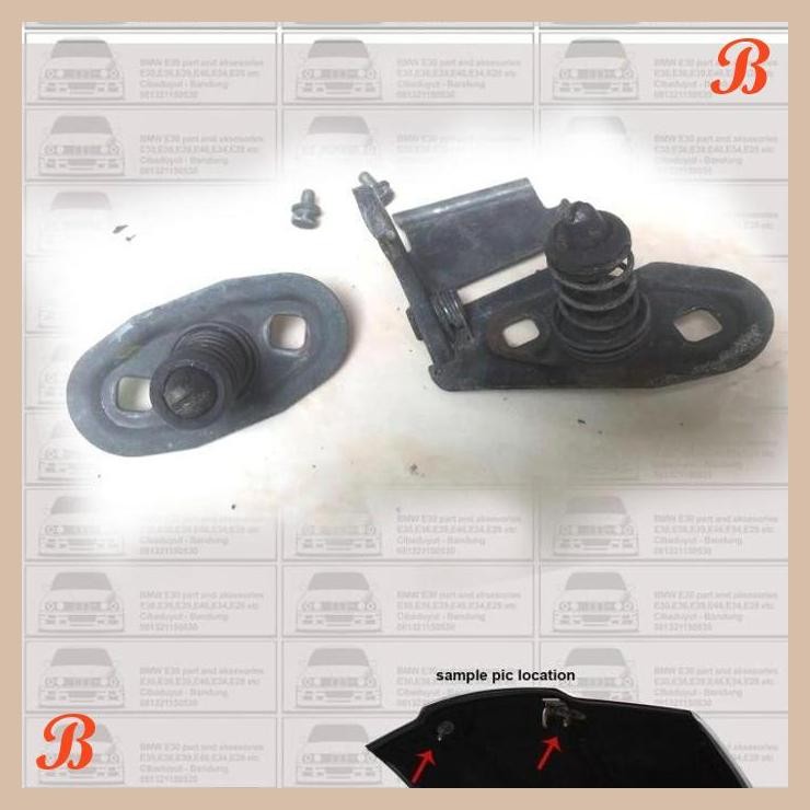 [BSB] PER PENGUNCI KAP MESIN BMW E36 318I 320I 323I 325I HOOD SAFETY R/L