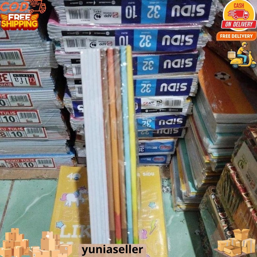 

Buku Tulis Sidu 32 Lembar Per Pack Isi 10 Buku D Cod