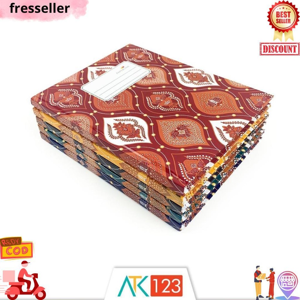

Buku Tulis Hardcover Paperline Quarto / Kuarto / Kwarto 100 Lembar D Gratis Ongkir